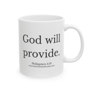 God Will Provide Mug