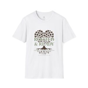 Rooted & Ready Tee — Inspirational Heart-Tree T-Shirt