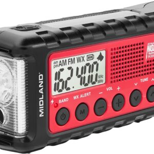 Midland ER310 Emergency Crank Weather Radio